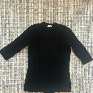 Vince Charcoal Long Sleeve Top